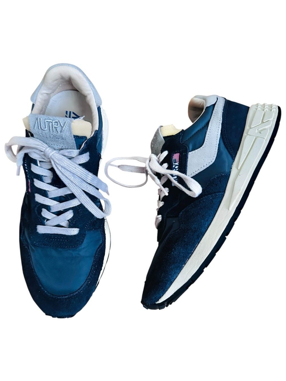 Autry Reelwind Low Sneaker Size 40 Blue - Picture 2 of 8